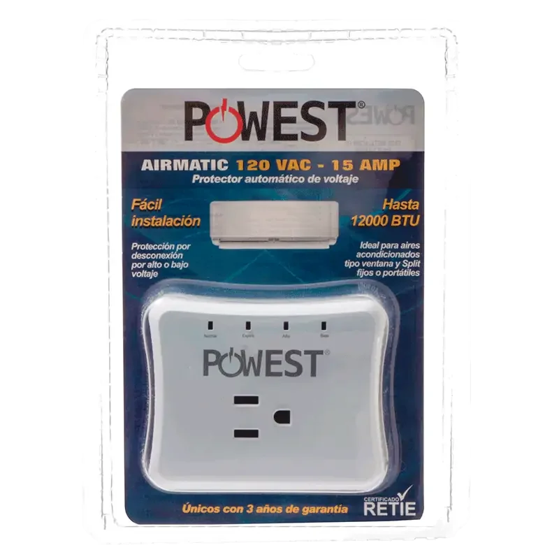 Protector de voltaje para electrodomésticos